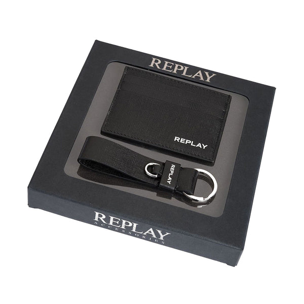 Replay Card Holder + Key Ring Set