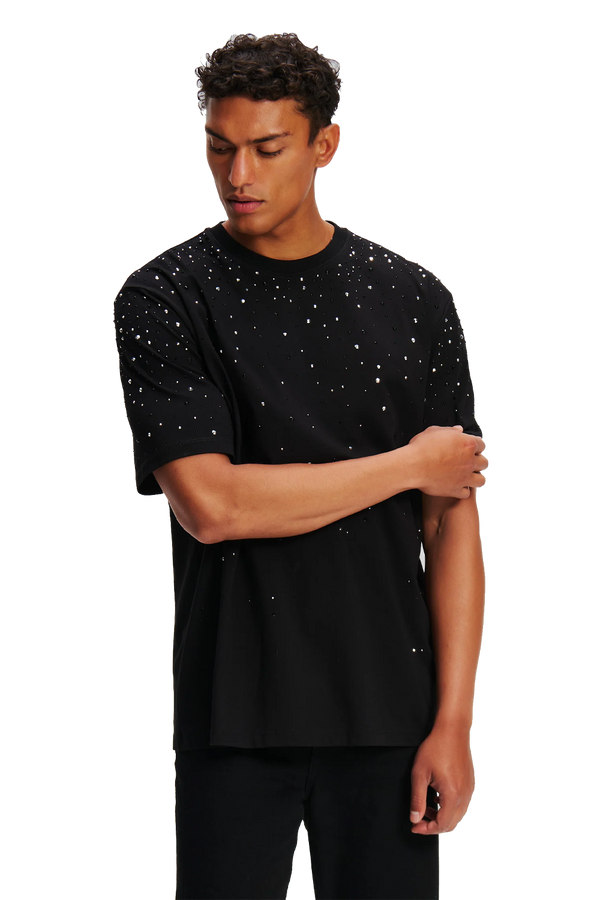 Rhinestone Degrade T-Shirt*
