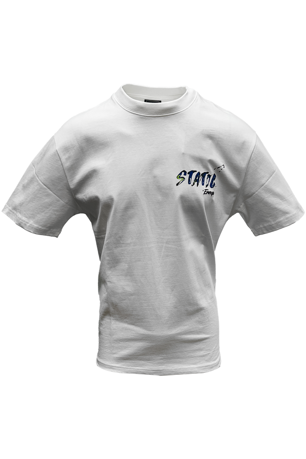 Weissen Relaxed Fit T-Shirt*