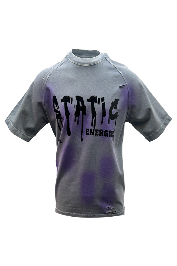 Schwarz Relaxed Fit T-Shirt*